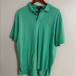 Polo by Ralph Lauren Men's Mint Green Polo Shirt